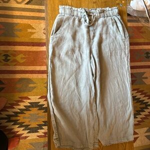 Cloth and Stone linen pants size S EUC